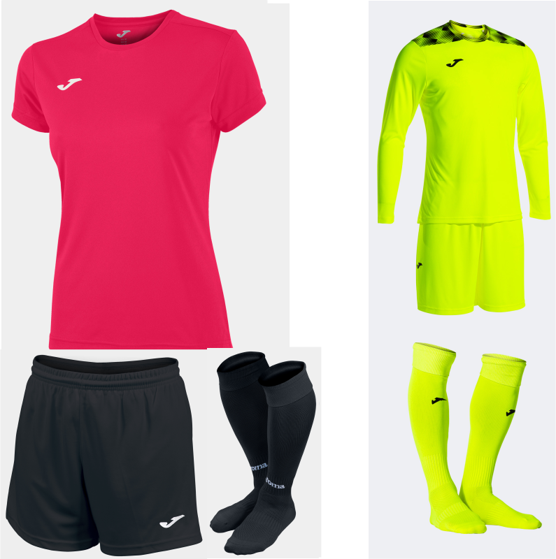 JOMA WOMENS COMBI KIT BUNDLE RASPBERRY