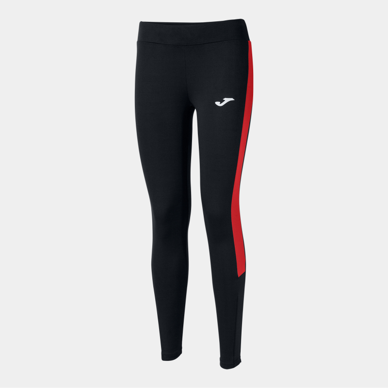 JOMA WOMENS ECO CHAMPIONSHIP LONG PANT BLACK RED