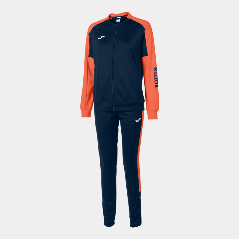 JOMA WOMENS ECO CHAMPIONSHIP TRACKSUIT DARK NAVY CORAL
