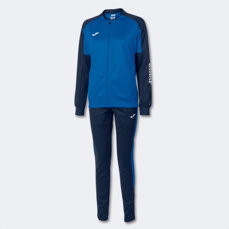 JOMA WOMENS ECO CHAMPIONSHIP TRACKSUIT ROYAL DARK NAVY