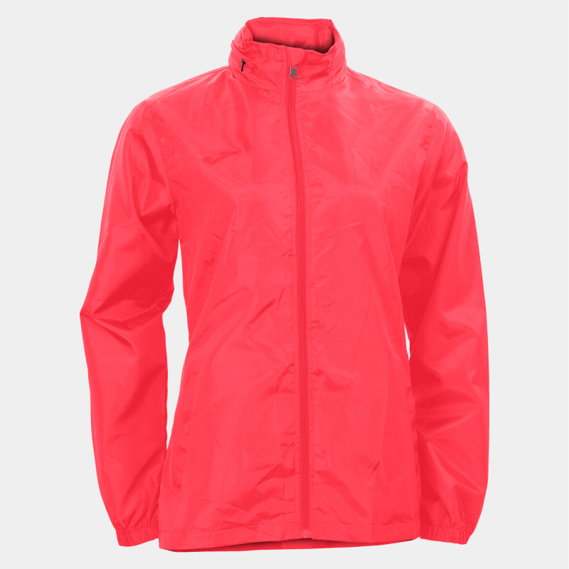 JOMA WOMENS GALIA RAINJACKET DARK ORANGE FLUOR