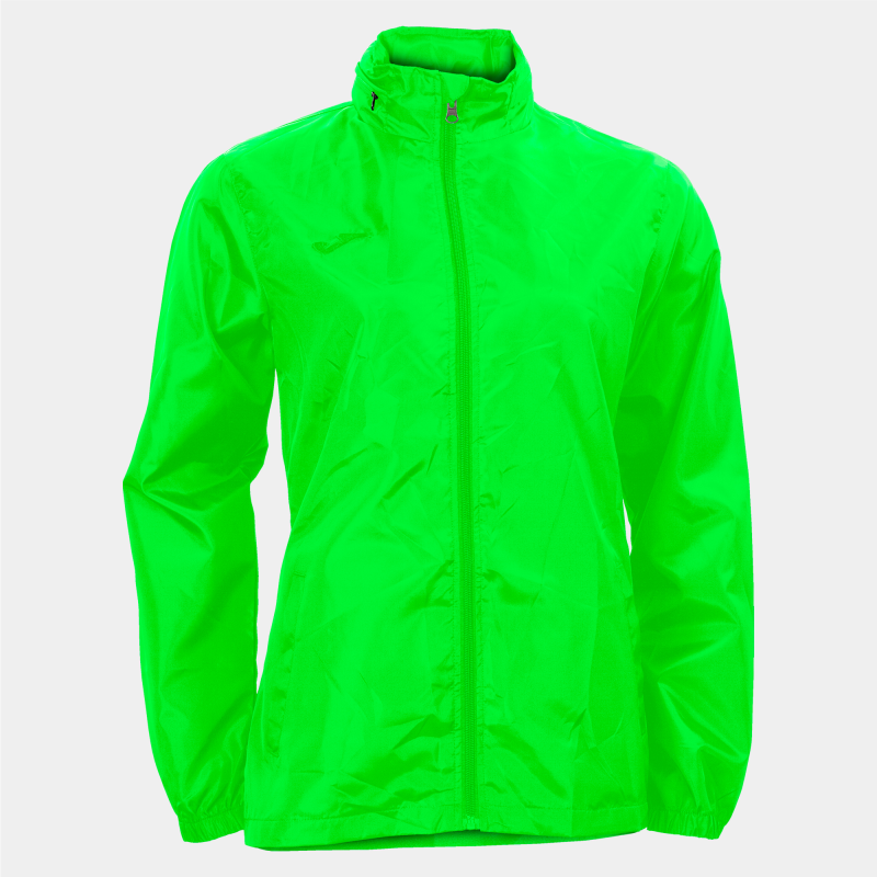 JOMA WOMENS GALIA RAINJACKET GREEN FLUOR