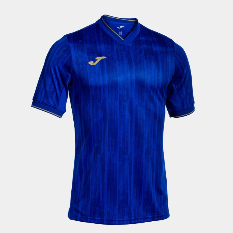 Joma Gold VI SS Jersey Dark Royal/Gold