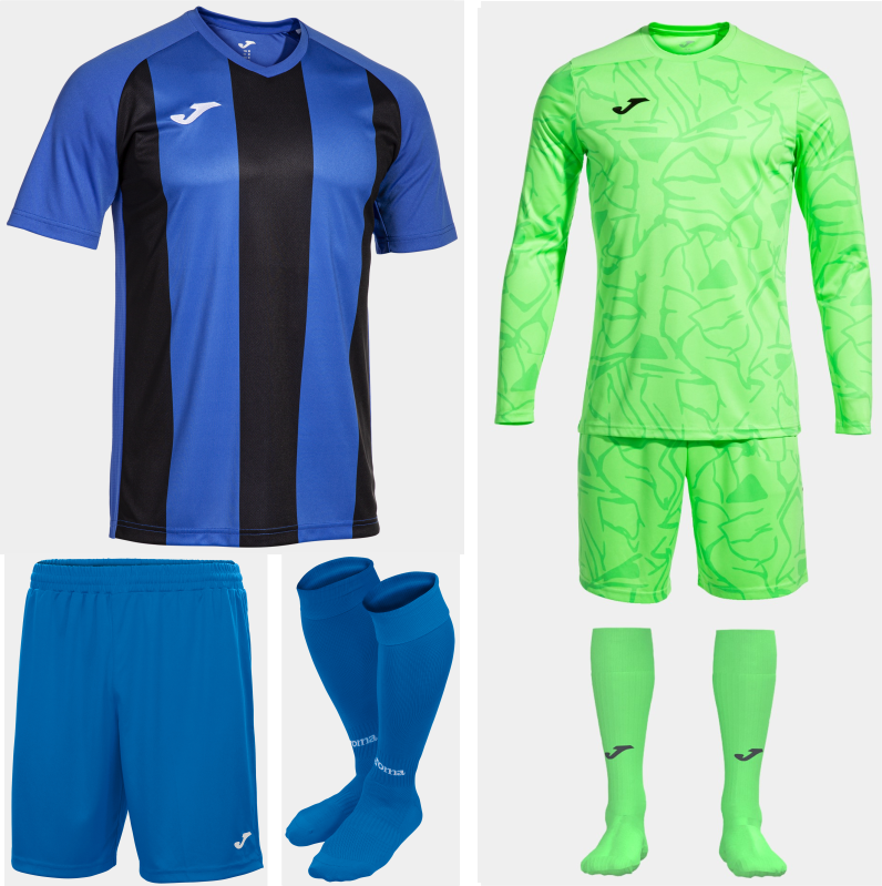 JOMA INTER IV ROYAL BLACK KIT BUNDLE