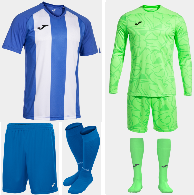 JOMA INTER IV ROYAL WHITE KIT BUNDLE