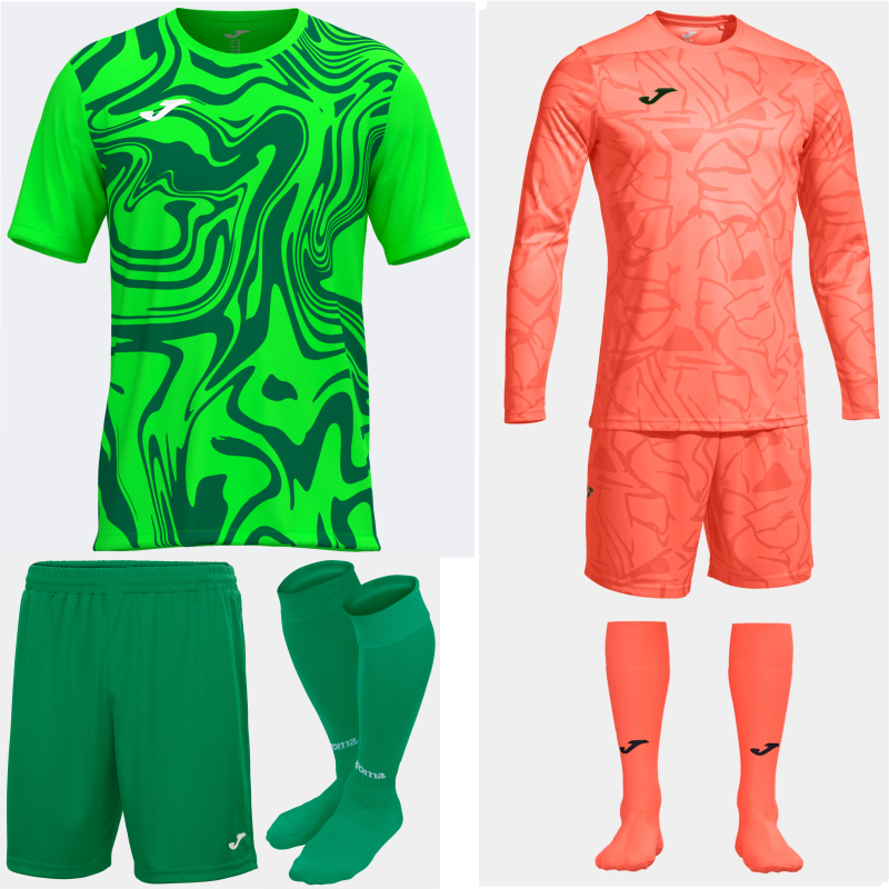 Joma Lion II Kit Bundle Green Fluor