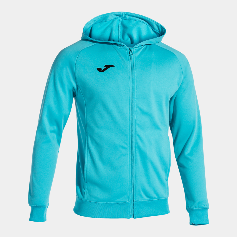 Joma Menfis Hoodie Jacket Turquoise Fluor