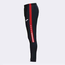 Load image into Gallery viewer, JOMA OLIMPIADA LONG PANTS BLACK RED
