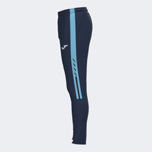 Load image into Gallery viewer, JOMA OLIMPIADA LONG PANTS DARK NAVY TURQUOISE FLUOR

