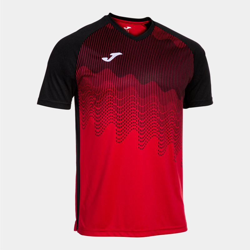 Joma Tiger VI SS Jersey Red/Black