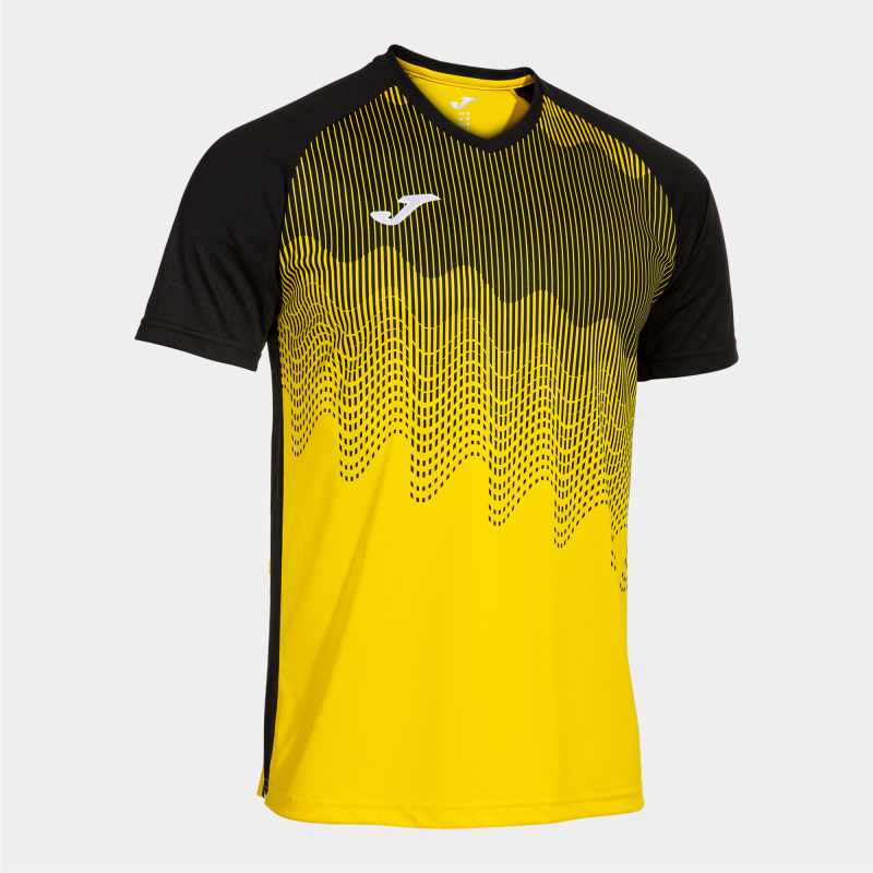 Joma Tiger VI SS Jersey Yellow/Black