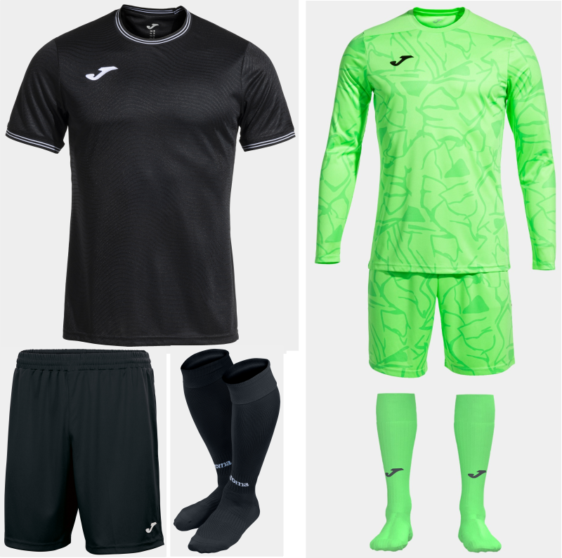 Joma Toletum V SS Kit Bundle Black