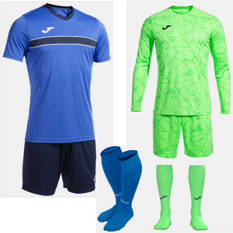 Joma Victory Set Kit Bundle Royal Dark Navy