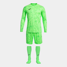 Load image into Gallery viewer, JOMA ZAMORA IX GOALKEEPER SET LIGHT FLUOR GREEN
