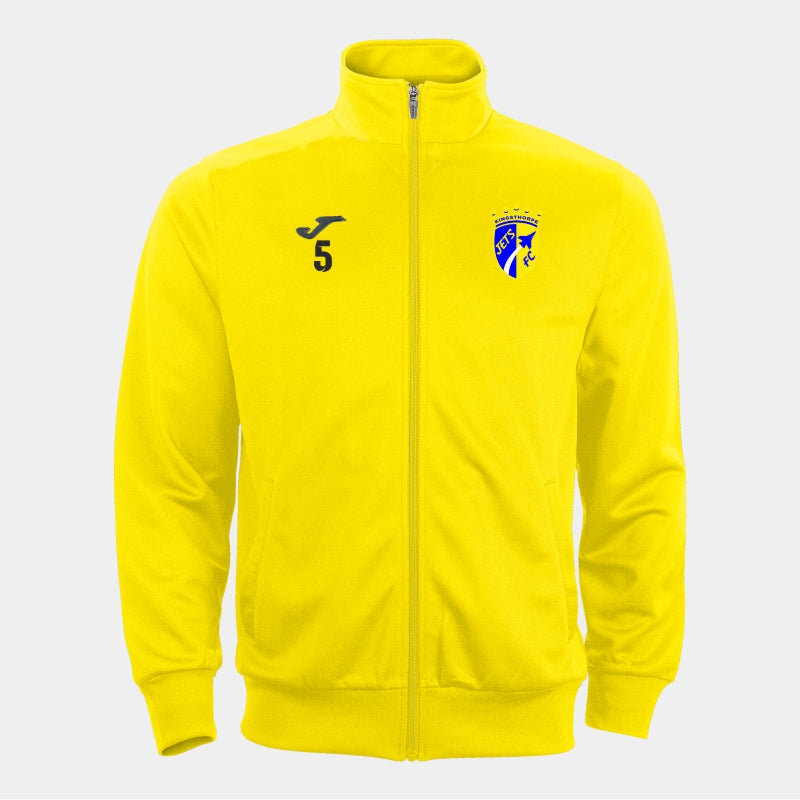 Kingsthorpe Jets Tracksuit Jacket Yellow