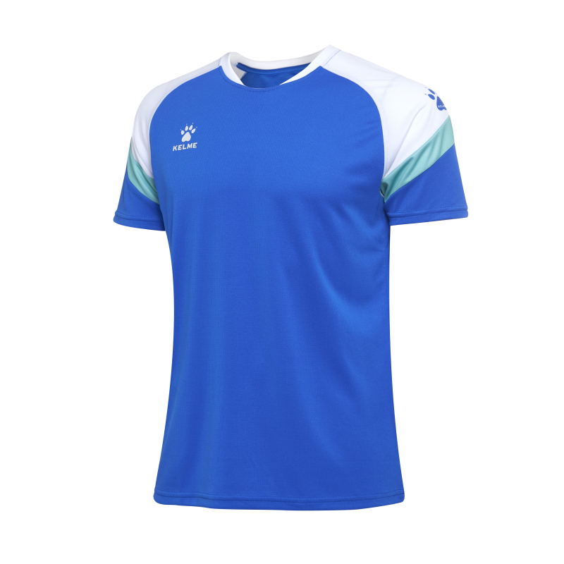 KELME TRITON T-SHIRT S/S JERSEY ROYAL WHITE