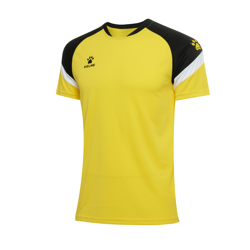 KELME TRITON T-SHIRT S/S JERSEY YELLOW BLACK