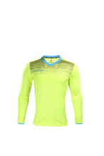 Load image into Gallery viewer, KELME ZAMORA GOALKEEPER L/S JERSEY SHORT SET NEON YELLOW BLACK
