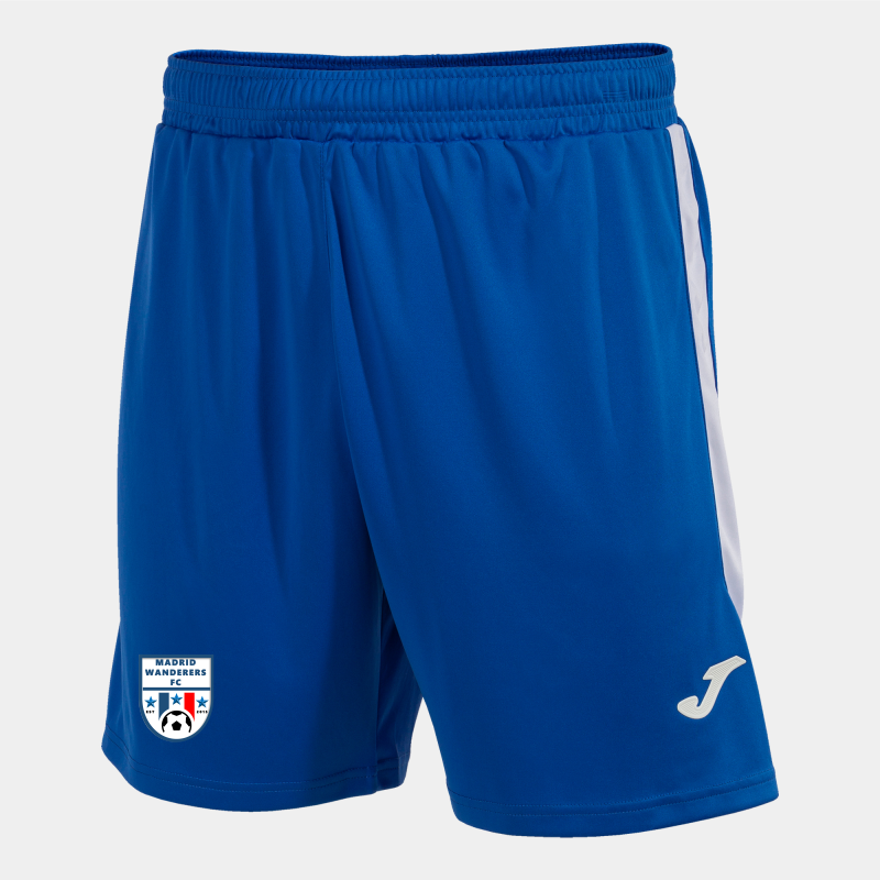 MADRID WANDERERS GLASGOW SHORT ROYAL WHITE