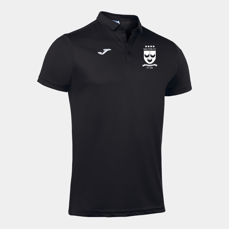 Milton FC Polo Shirt Black