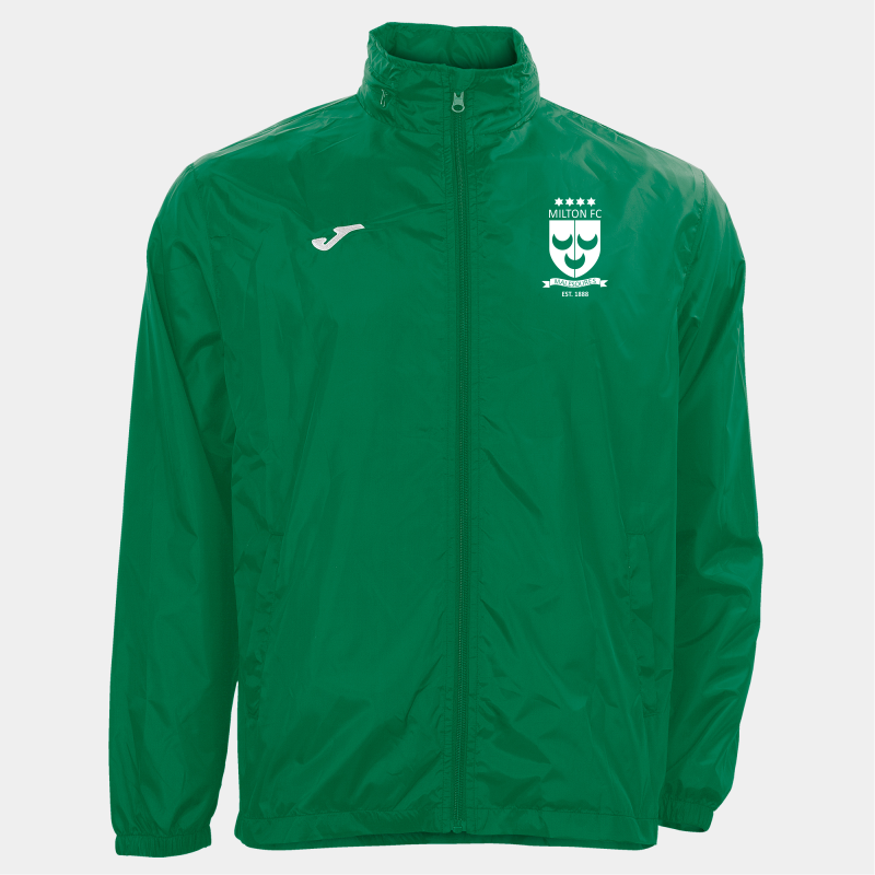 Milton FC Rain Jacket Green