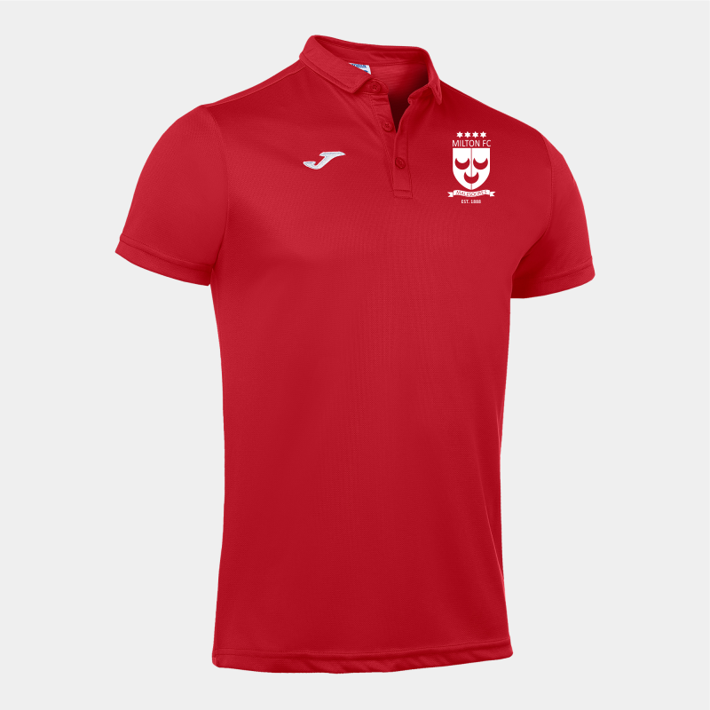 Milton FC Polo Shirt Red