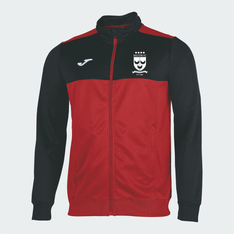 MILTON FC FULL ZIP JACKET RED