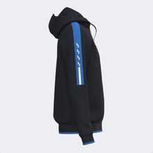 Load image into Gallery viewer, JOMA OLIMPIADA HOODIE JACKET BLACK ROYAL
