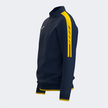 Load image into Gallery viewer, JOMA OLIMPIADA SWEATSHIRT HALF ZIP DARK NAVY YELLOW
