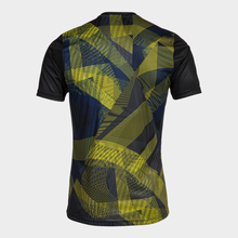 Load image into Gallery viewer, Joma Proteam SS Jersey Black/Yellow/Dark Navy/Anthracite
