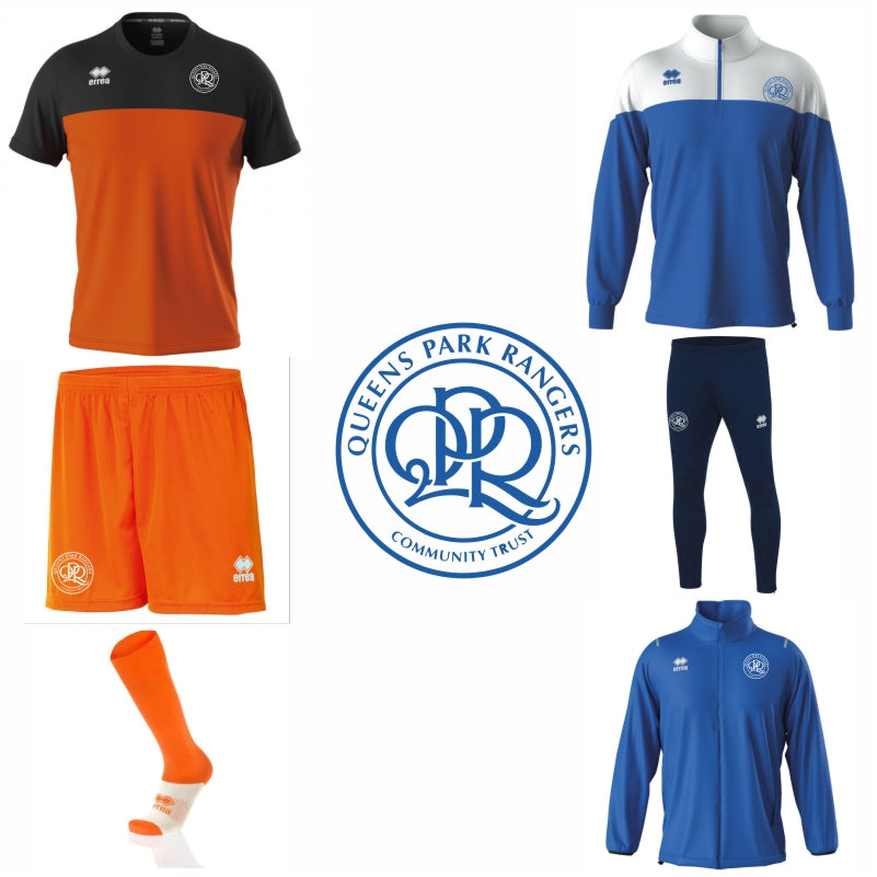 QPR Errea GK Training Bundle Orange/Royal