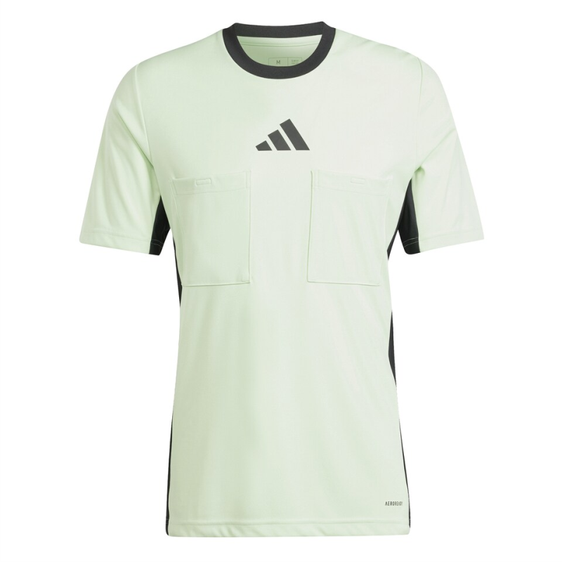 ADIDAS REFEREE 24 SHORT SLEEVE JERSEY SEMI GREEN SPARK