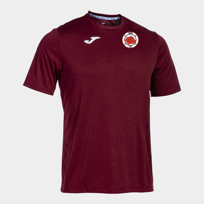 Rose FC T-Shirt Burgundy