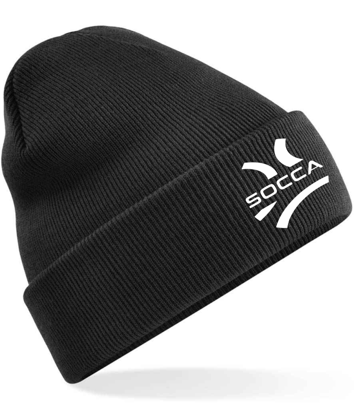 Socca Cuffed Beanie Black