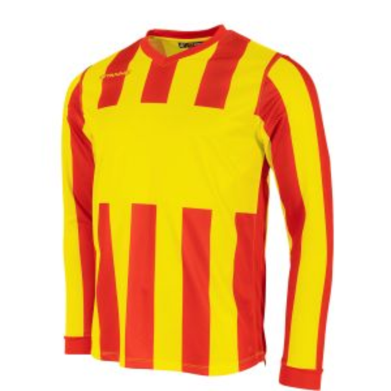 STANNO ASPIRE LS JERSEY RED YELLOW