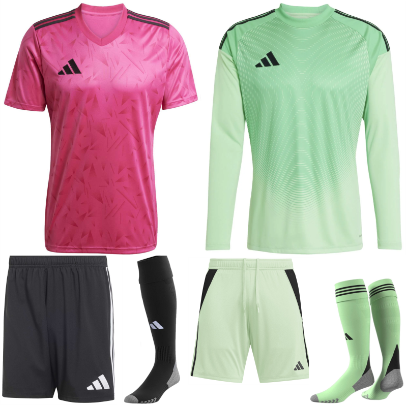 ADIDAS TEAM ICON 25 PREMIUM KIT BUNDLE TEAM REAL MAGENTA BLACK