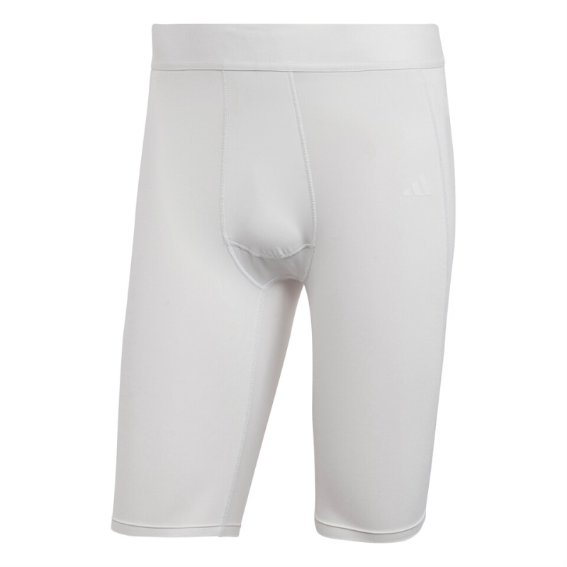 ADIDAS TECHFIT SHORT TIGHT MEN WHITE