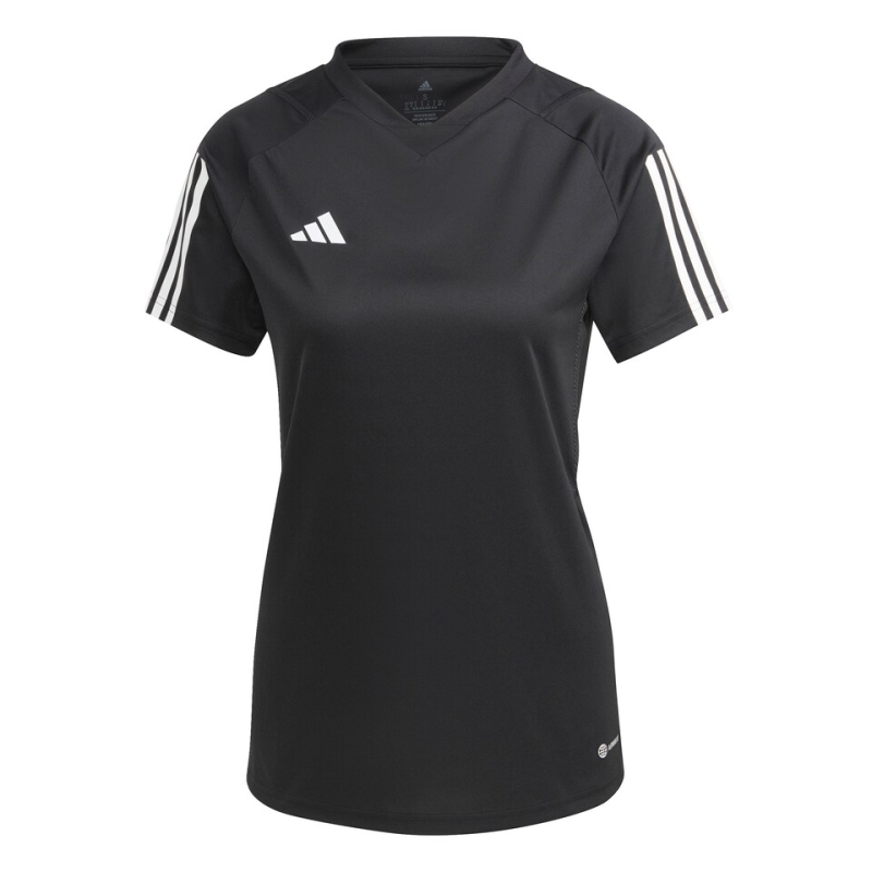 ADIDAS TIRO 23 COMPETITION JERSEY WOMEN BLACK WHITE