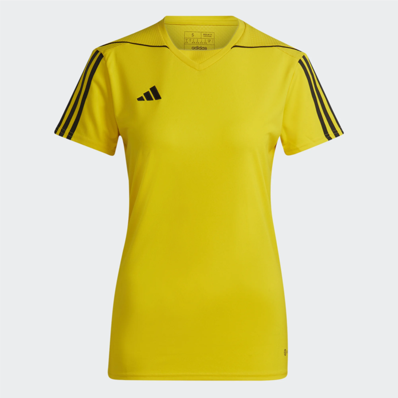 ADIDAS TIRO 23 LEAGUE JERSEY WOMEN TEAM YELLOW BLACK