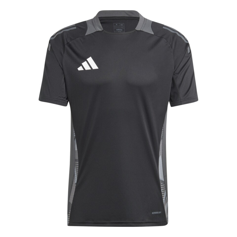 ADIDAS TIRO 24 COMPETITION JERSEY BLACK TEAM DARK GREY WHITE