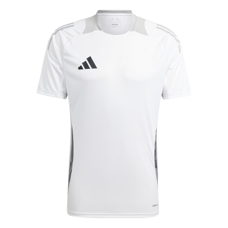 ADIDAS TIRO 24 COMPETITION JERSEY WHITE TEAM LIGHT GREY BLACK