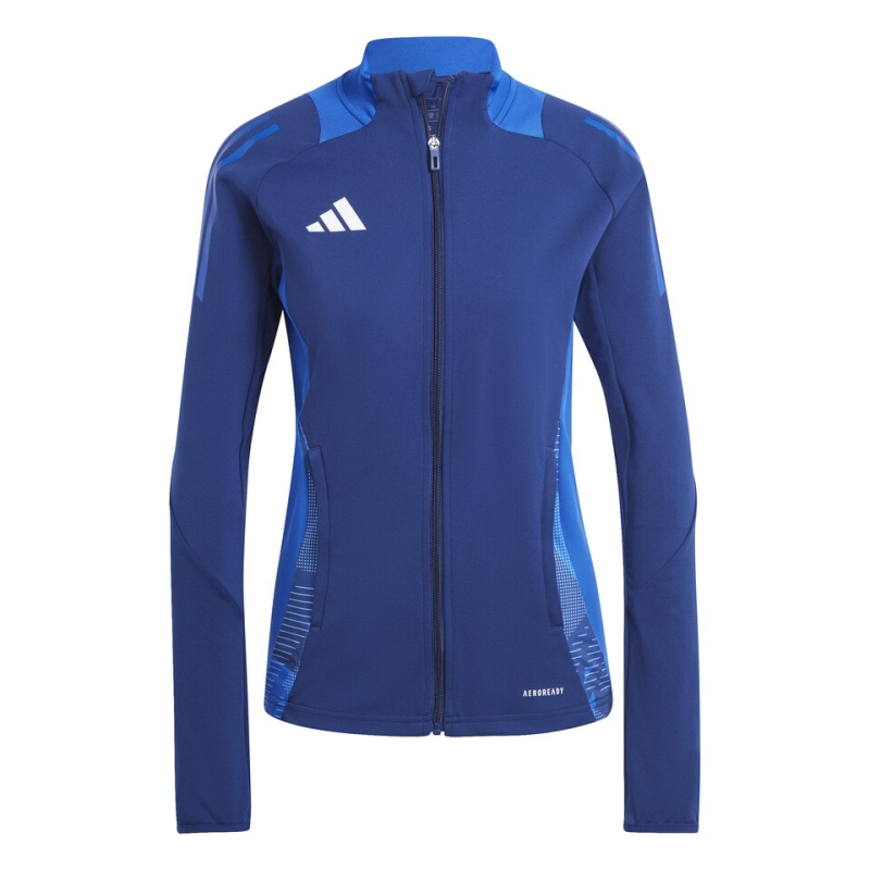 ADIDAS TIRO 24 COMPETITION TRAINING JACKET WOMEN TEAM NAVY BLUE 2 TEAM ROYAL BLUE WHITE