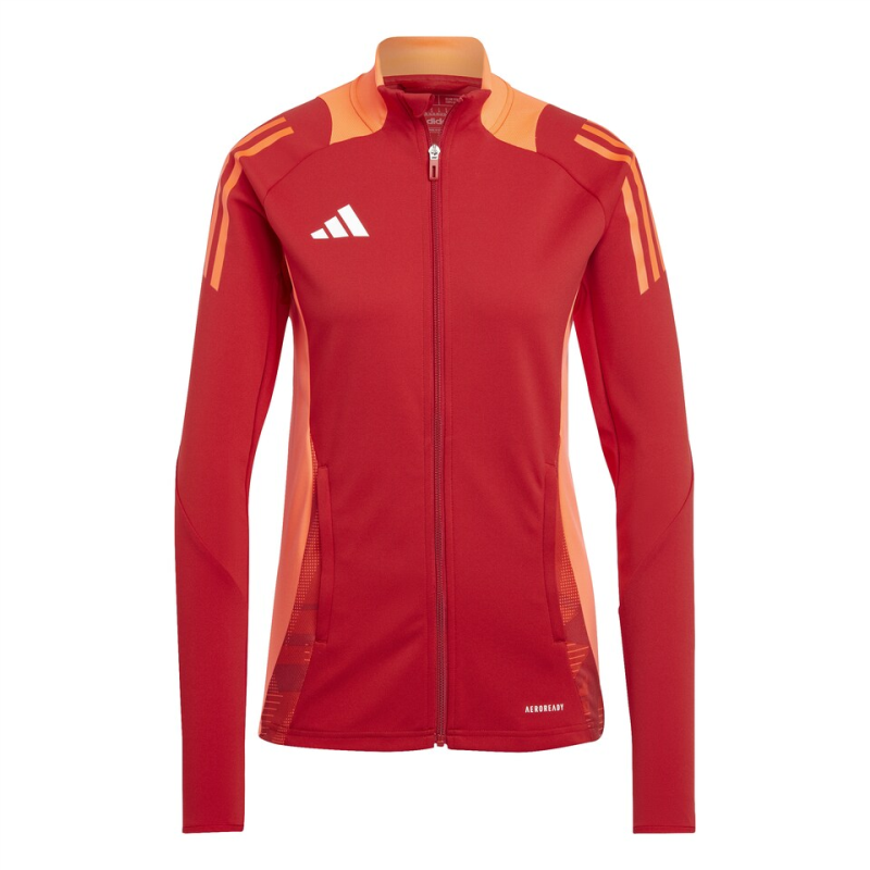 ADIDAS TIRO 24 COMPETITION TRAINING JACKET WOMEN TEAM POWER RED APPAREL  SOLAR RED WHITE