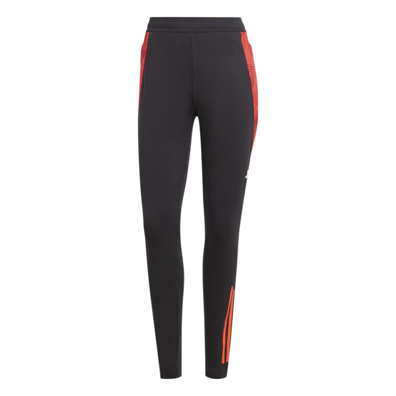 ADIDAS TIRO 24 COMPETITION PANT WOMEN BLACK SOLAR RED WHITE