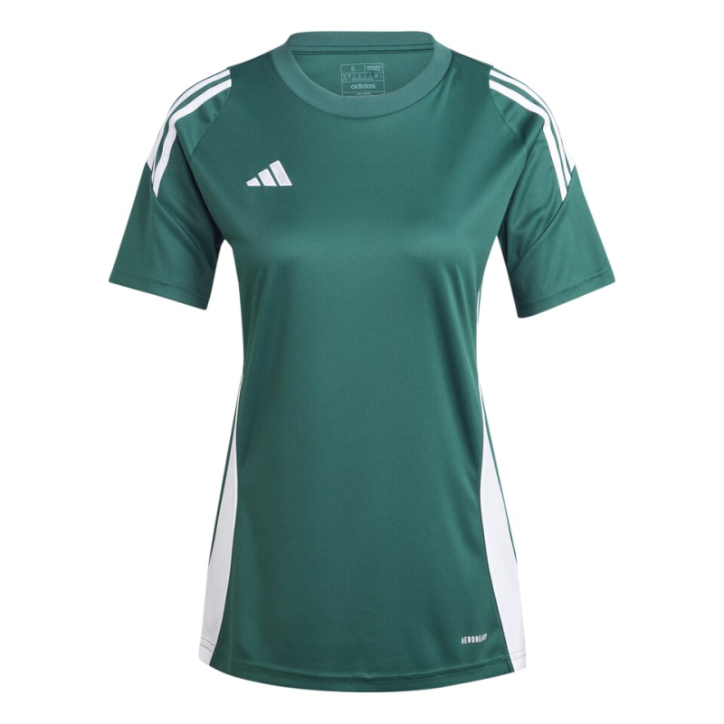 ADIDAS TIRO 24 JERSEY WOMEN TEAM DARK GREEN WHITE