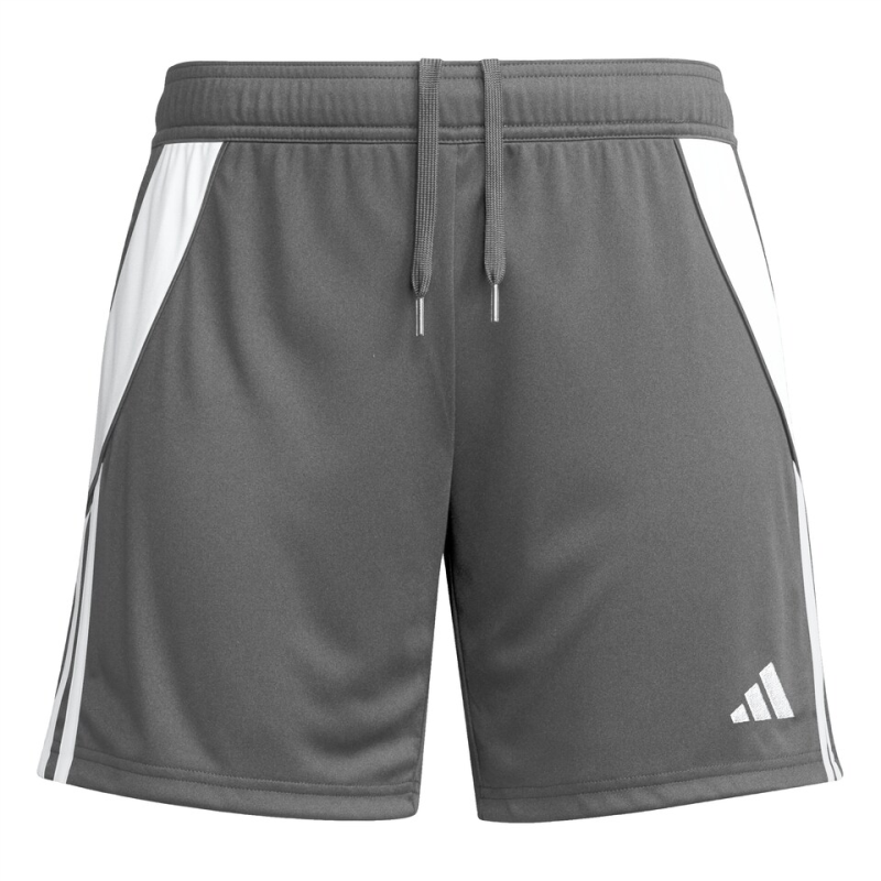 ADIDAS TIRO 24 SHORT WOMEN TEAM MID GREY WHITE