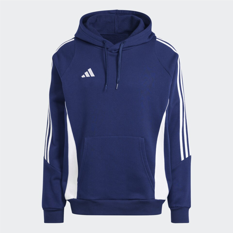 ADIDAS TIRO 24 SWEAT HOODY TEAM NAVY BLUE 2 WHITE