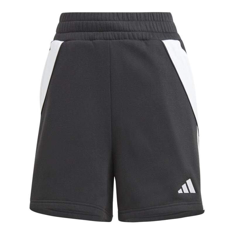 ADIDAS TIRO 24 SWEAT SHORT WOMEN BLACK WHITE