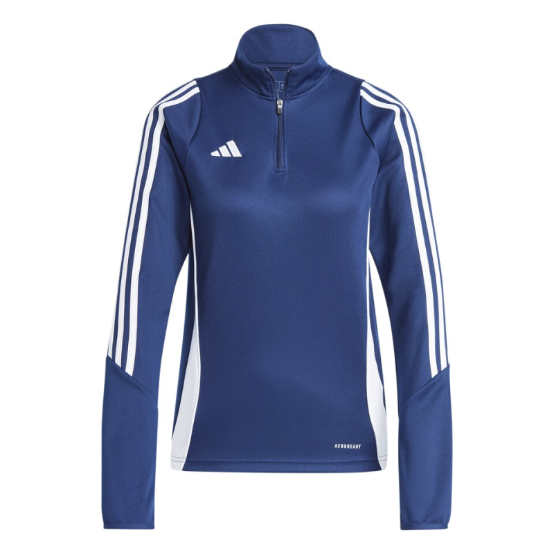 ADIDAS TIRO 24 TRAINING TOP WOMEN TEAM NAVY BLUE 2 WHITE