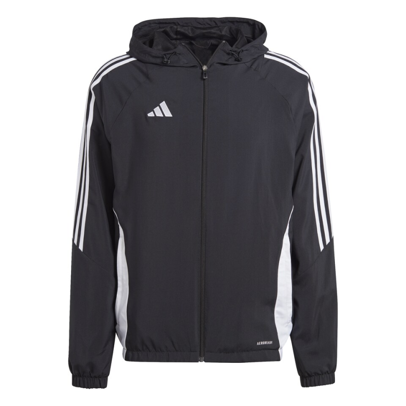ADIDAS TIRO 24 WINDBREAKER BLACK WHITE